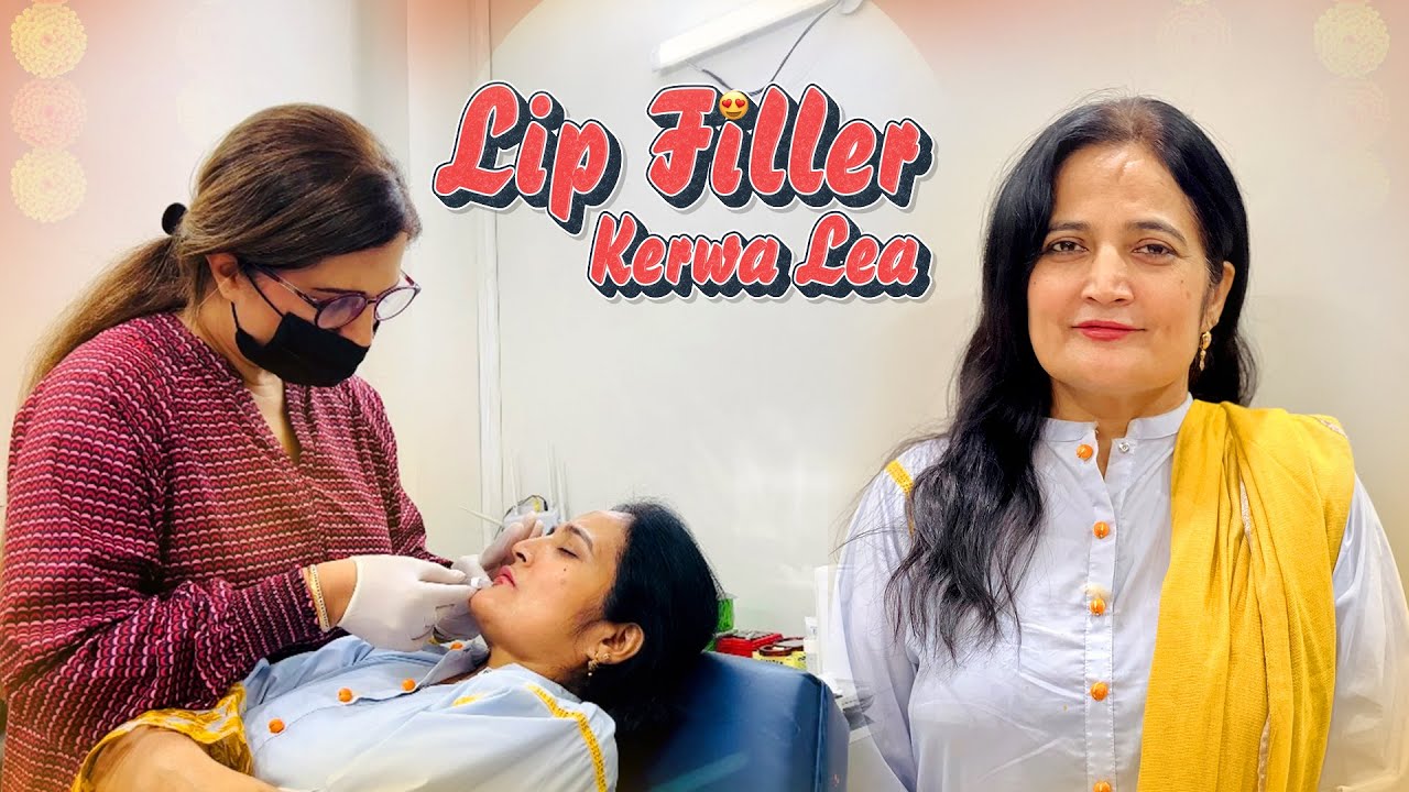 MAMA NY LIP FILLER KERWA LEA 😍 | Sab Ka Reaction 😅 | Hira Ki Nature Theory 😂