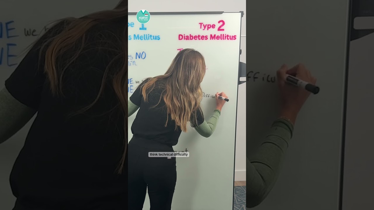 Typ-1- vs. Typ-2-Diabetes mellitus