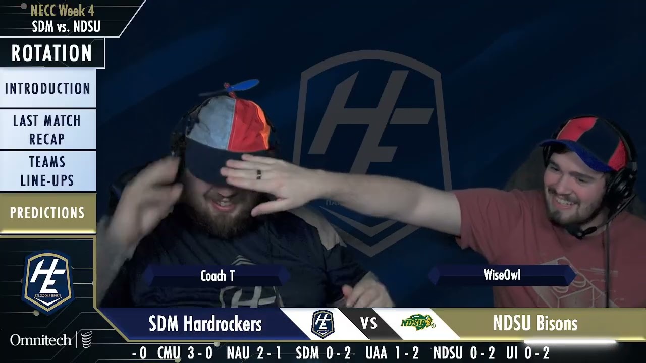 Overwatch - NECC Week 4 - SDM vs. NDSU ~~ Commentary By Coach T and WiseOwl