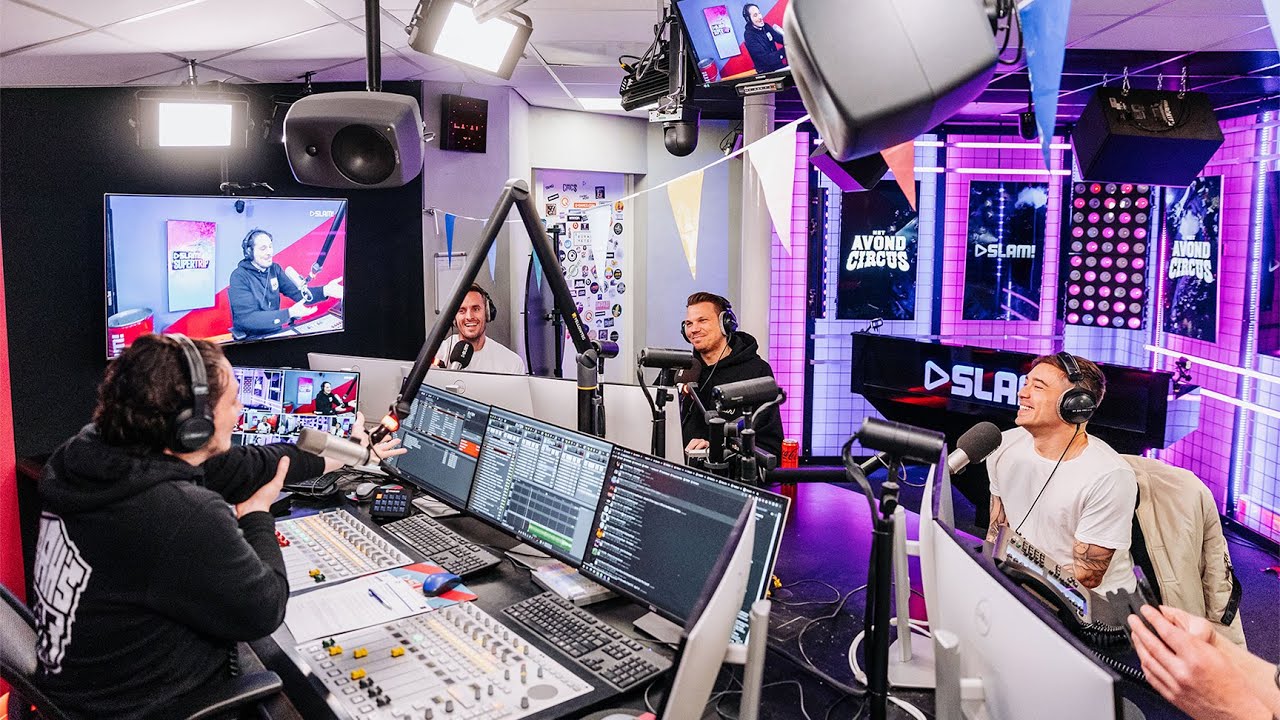 D-Block & S-te-Fan and Headhunterz at SLAM! Avondcircus | Interview (Dutch)