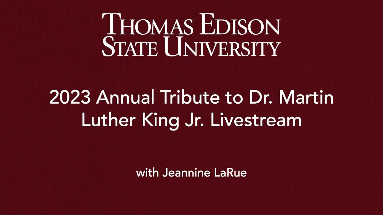 2023 Annual Tribute to Martin Luther King Jr  Livestream