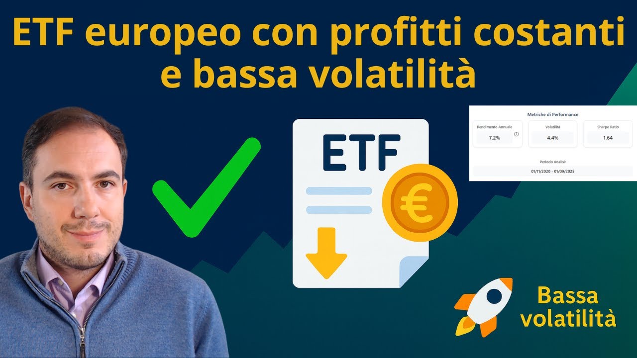 ETF Difensivo Europa 🛡️: bassa volatilità e rendimenti sorprendenti 🚀 @I Miei Investimenti