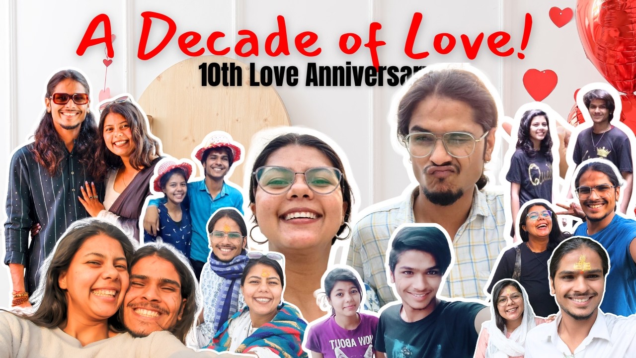 Can A DECADE Long Relationship TEACH You About LOVE ? | We did this #meetpranil #10yearsanniversary