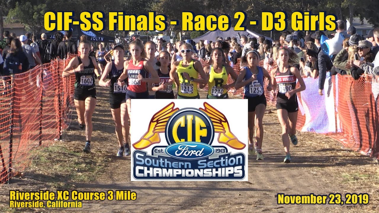 2019 XC - CIF-ss FINALS - 2 (Div 3 Girls)