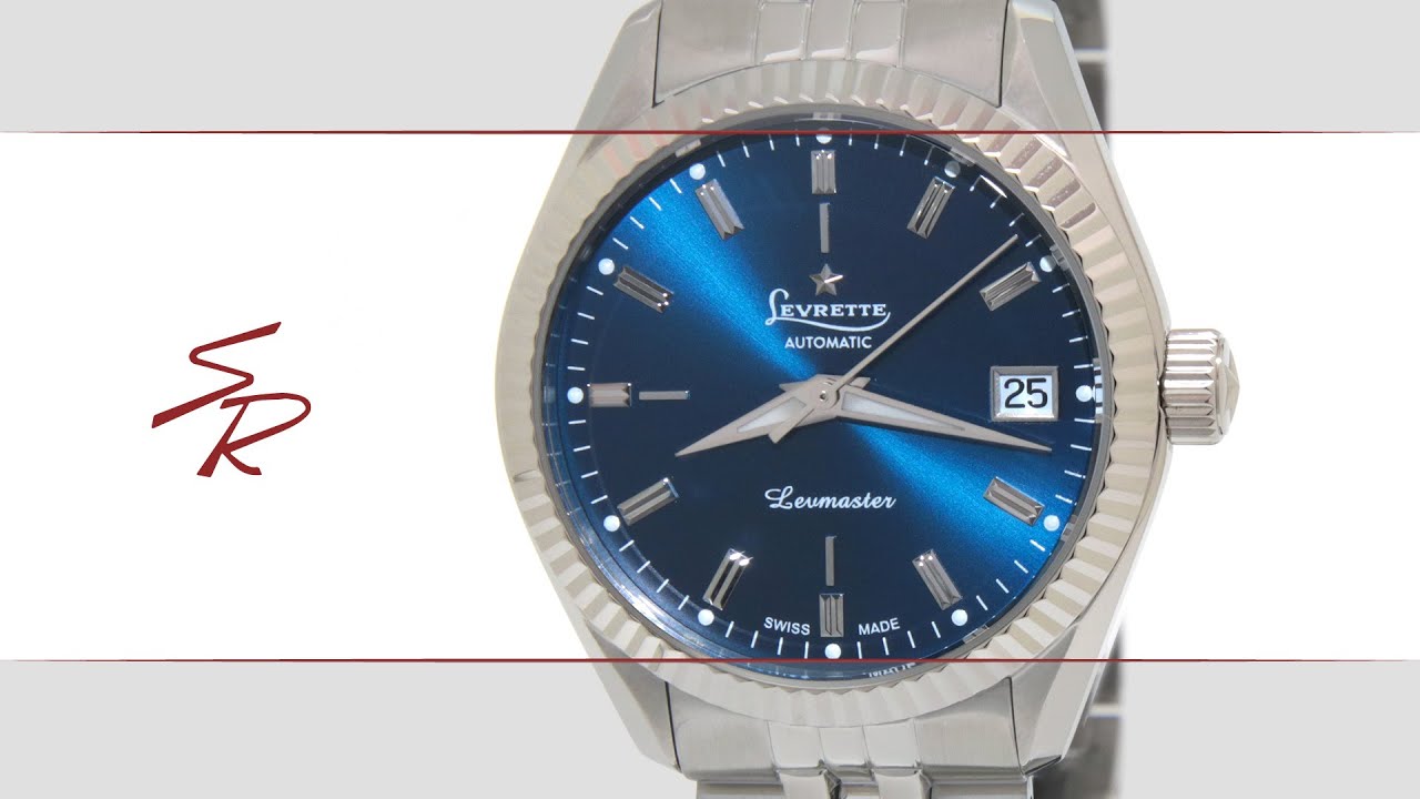 Levrette Classic 35mm Automatic Blue Dial 4017.20AB60B20