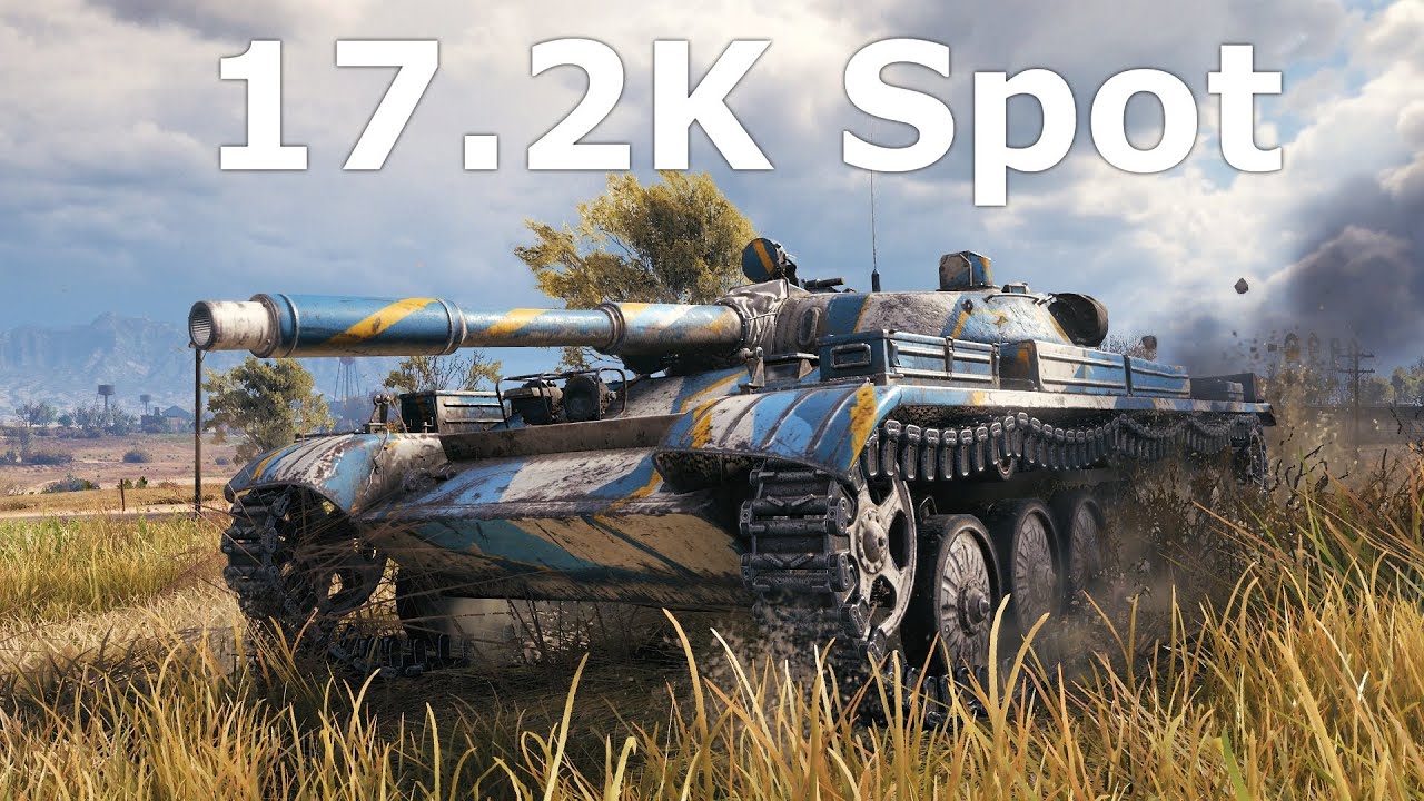 World of Tanks T-100 LT  - Silent Scout &ndash; Over 17,2K Spotting.