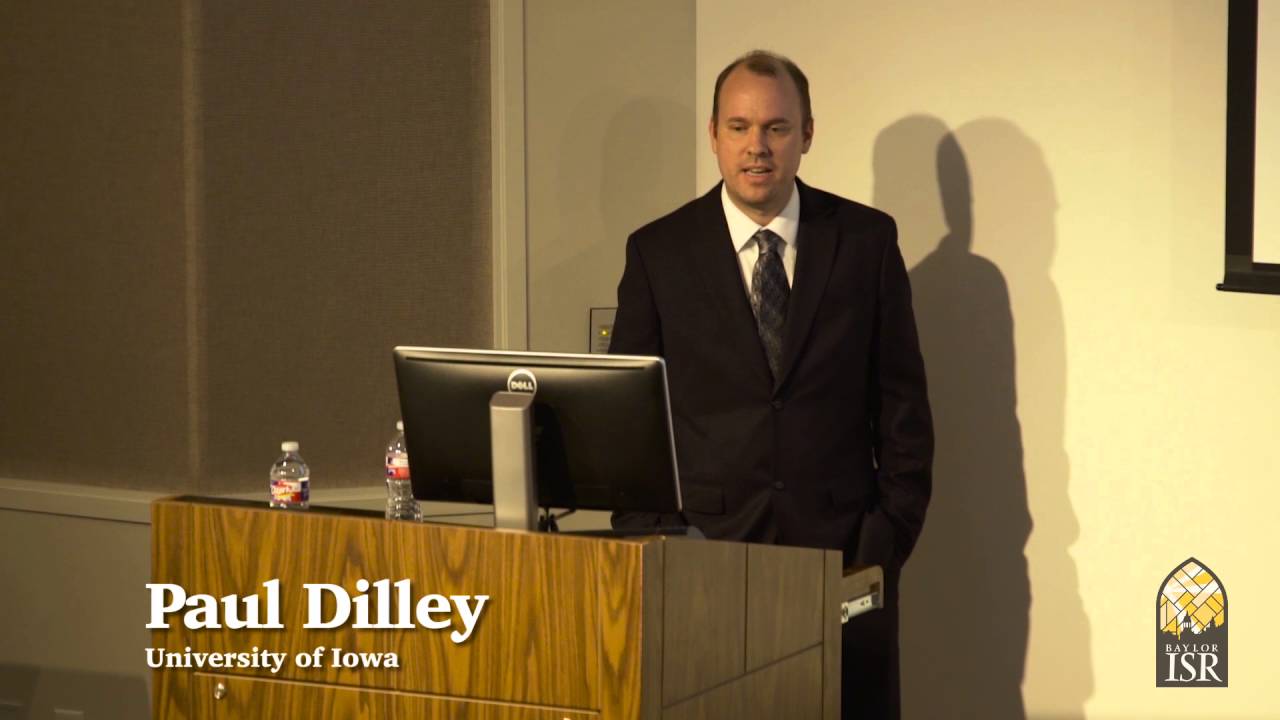 Baylor ISR- Syriac Christian Churches-Paul Dilley (Apr 20, 2016)