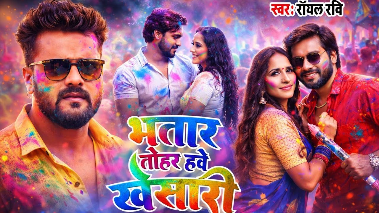 #Holi Bhojpuri Video Song ll Bhatar Tohar Hawe Khesari ll Royal Ravi ll Feat  Shashita Roy