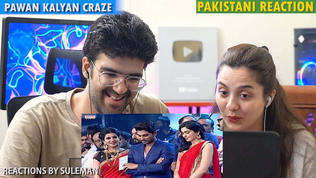 Pakistani Couple Reacts To Power Star Pawan kalyan Craze at Top 5 Functions | Huge Response