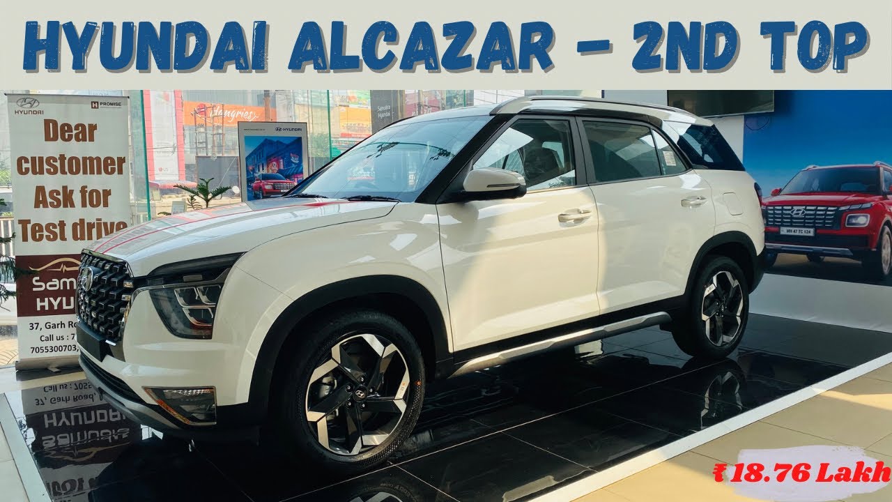 Hyundai Alcazar Platinum 2022 MT | Detailed Review Alcazar Diesal 2nd Top Model