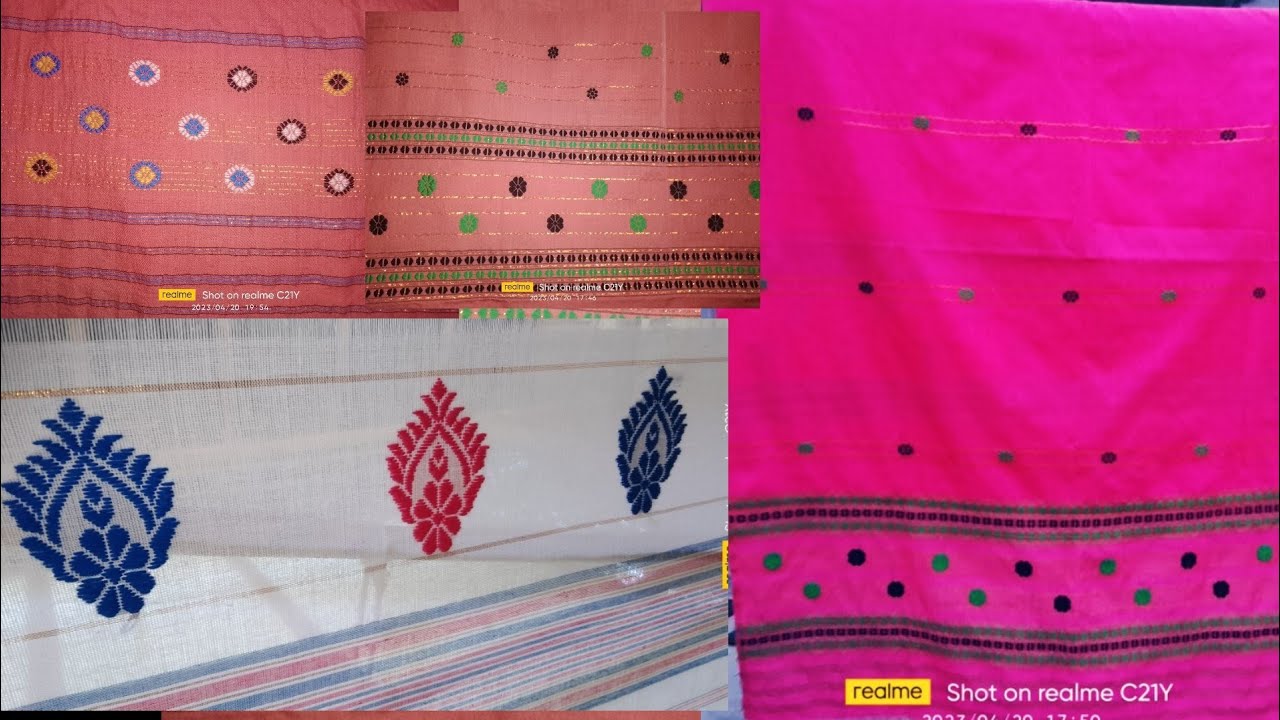 Assamese mekhela Sador//new collection// bowa mekhela Sador