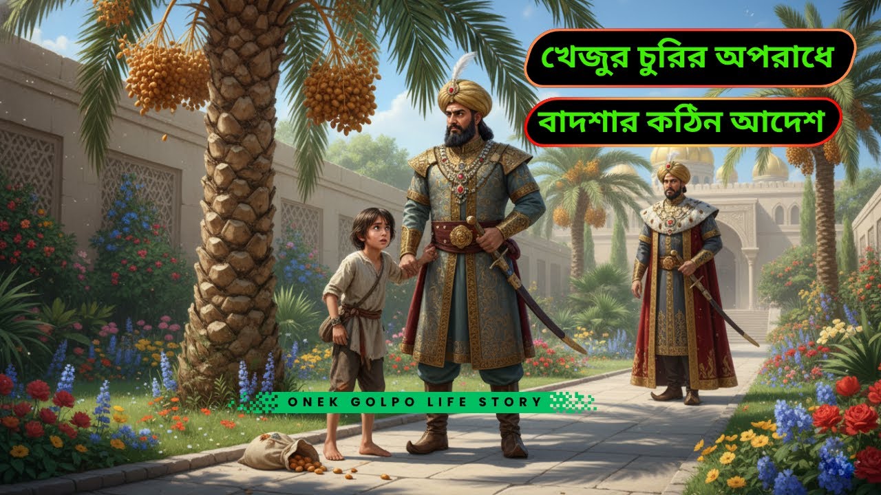 এক বাদশাহর খেজুর চুরির ঘটনা | অসহায় শিশুর গল্প | Bangla Life Story #বাংলাগল্প #film #movie #story