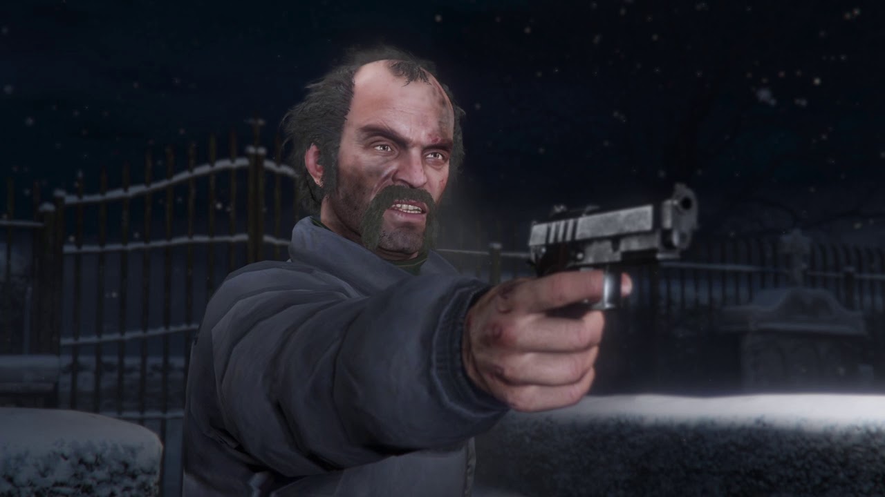 Grand Theft Auto V - Bury The Hatchet - Trevor And Michael Goes Back To North Yankton