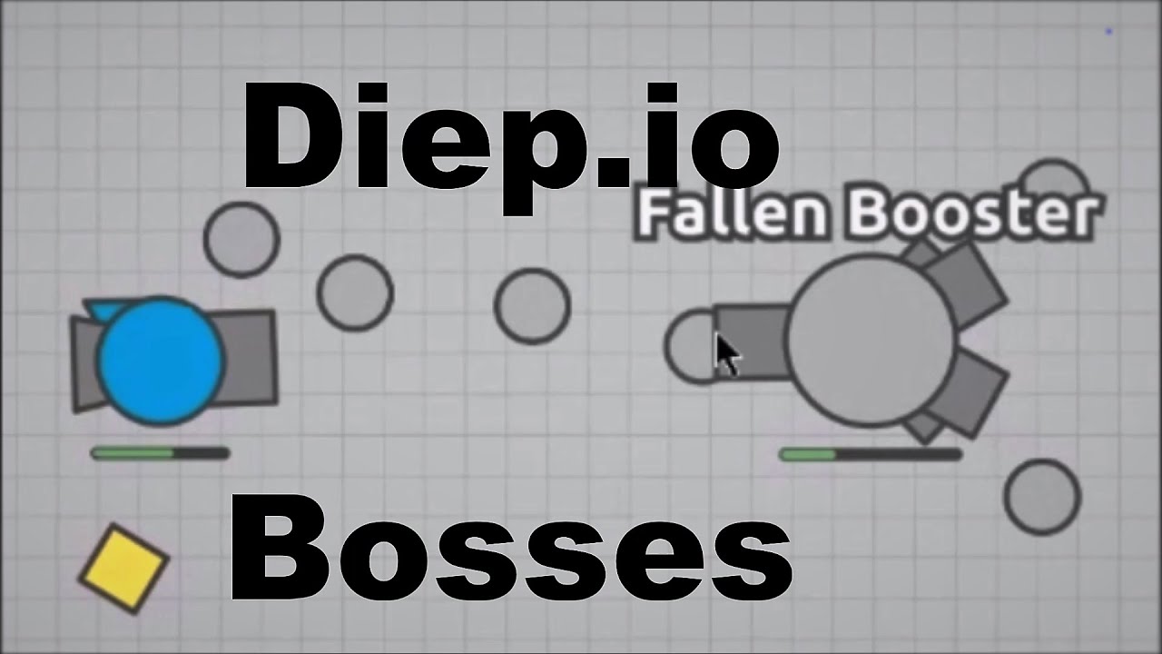 Diep.io : Hunting Powerfull Rare BOSSES, Solo in FFA