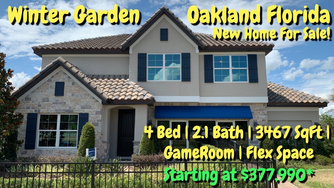 Winter Garden / Oakland Fl New Home For Sale | Montclair Model by Meritage Homes at Oakland Trails |