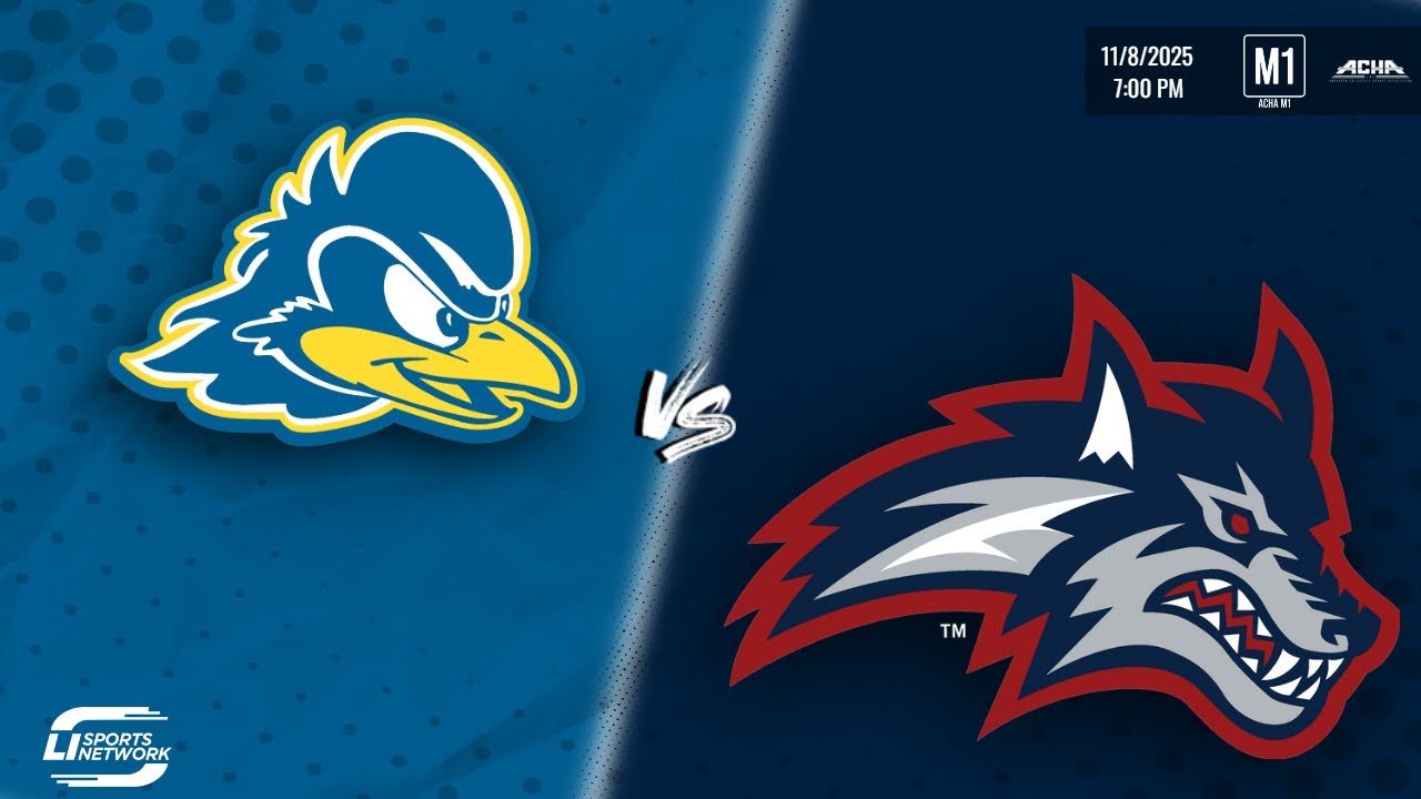 ACHA M1 Ice Hockey | University of Delaware (M1) vs Stony Brook University (M1)