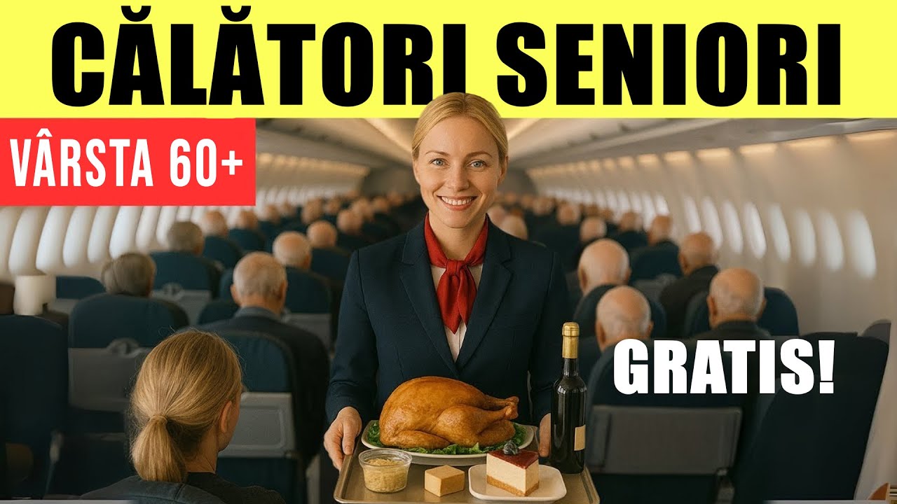 15 LUCRURI GRATUITE pentru SENIORI în Avion!