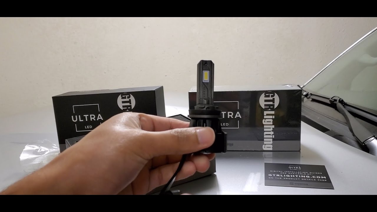 GTR Ultra 2 LED Headlight Bulbs on 4runner