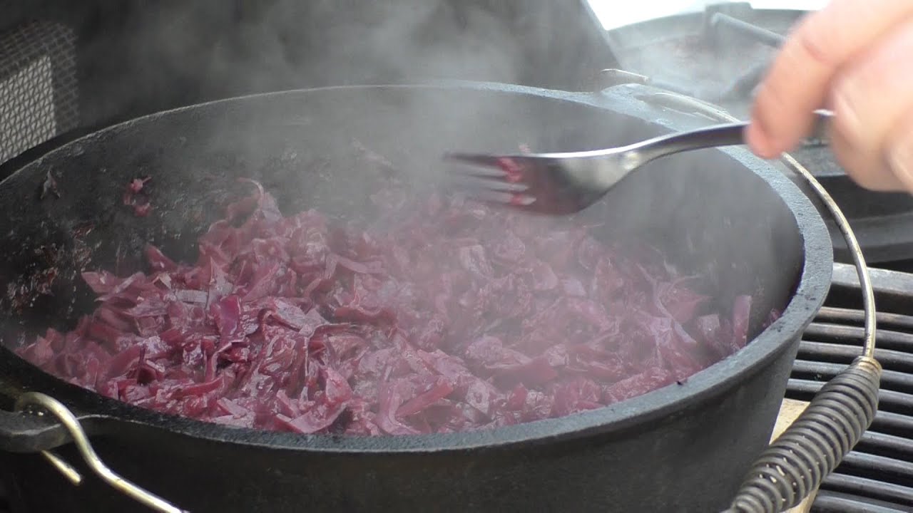 Folge  90   Apfelrotkraut im Dutchoven