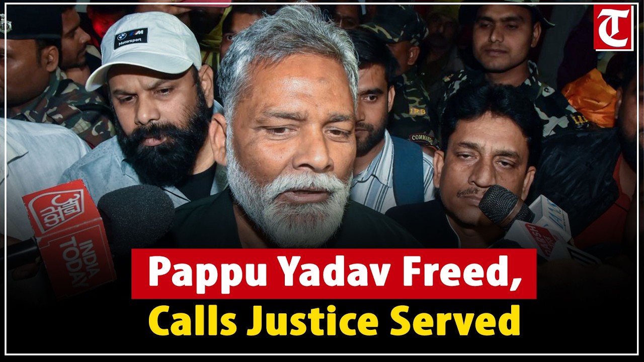 Pappu Yadav released from Beur Jail, calls Khemka encounter &lsquo;wrong&rsquo;, hails justice victory