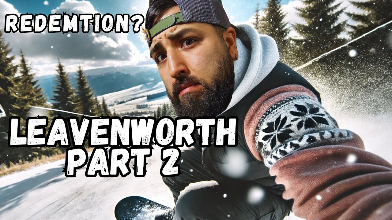 Snowboarding at Mission Ridge Ski Resort & Exploring Leavenworth, Washington