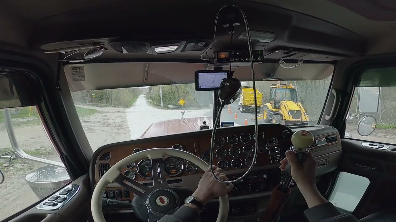 ASMR Driving In The Peterbilt 379