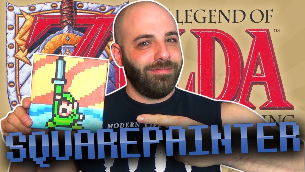 Links Awakening Speed Painting - Squarepainter