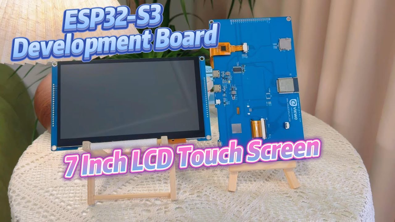 7 Inch 800*480 Capacitive Touch Screen with ESP32 S3 Development Board
