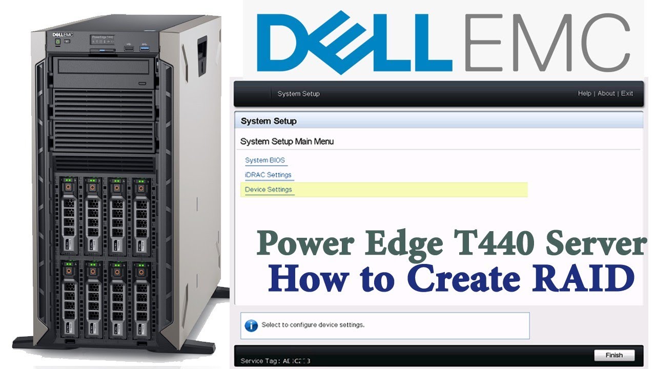 How to Create RAID | Dell Power Edge T440 Server