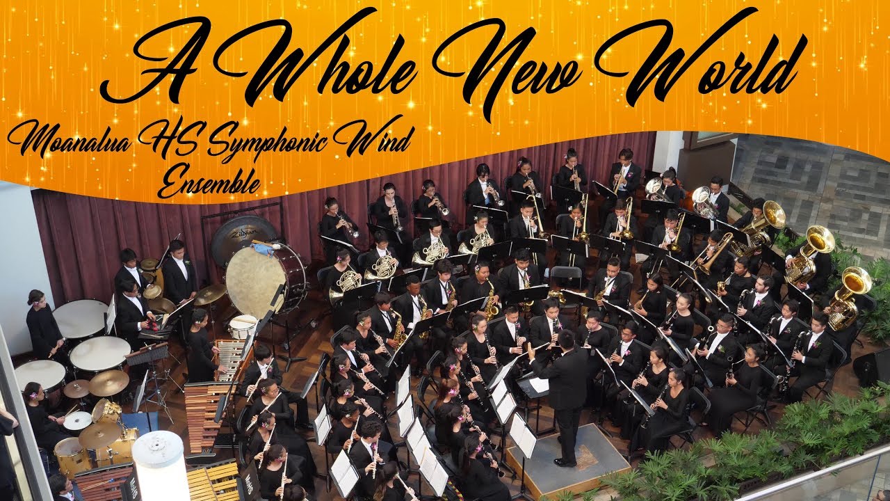 A Whole New World | Moanalua HS Symphonic Wind Ensemble | 2019 National Kidney Foundation Concert