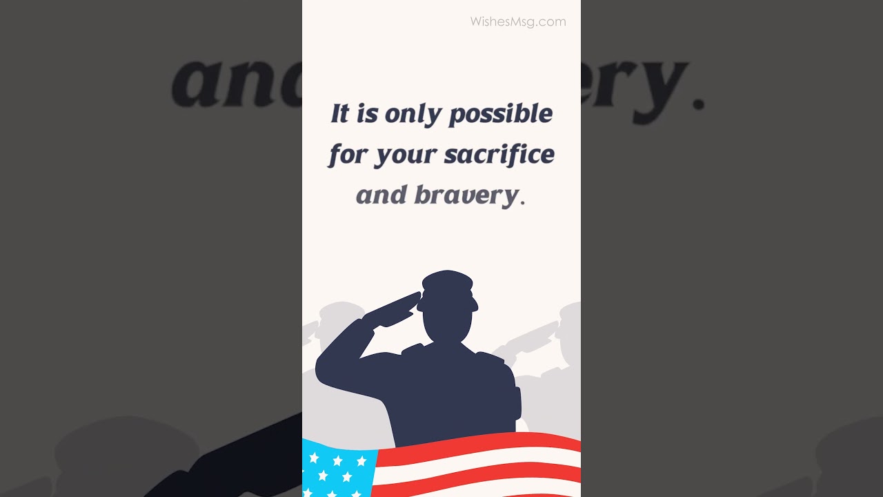 Military Appreciation Month Wishes || WishesMsg.com