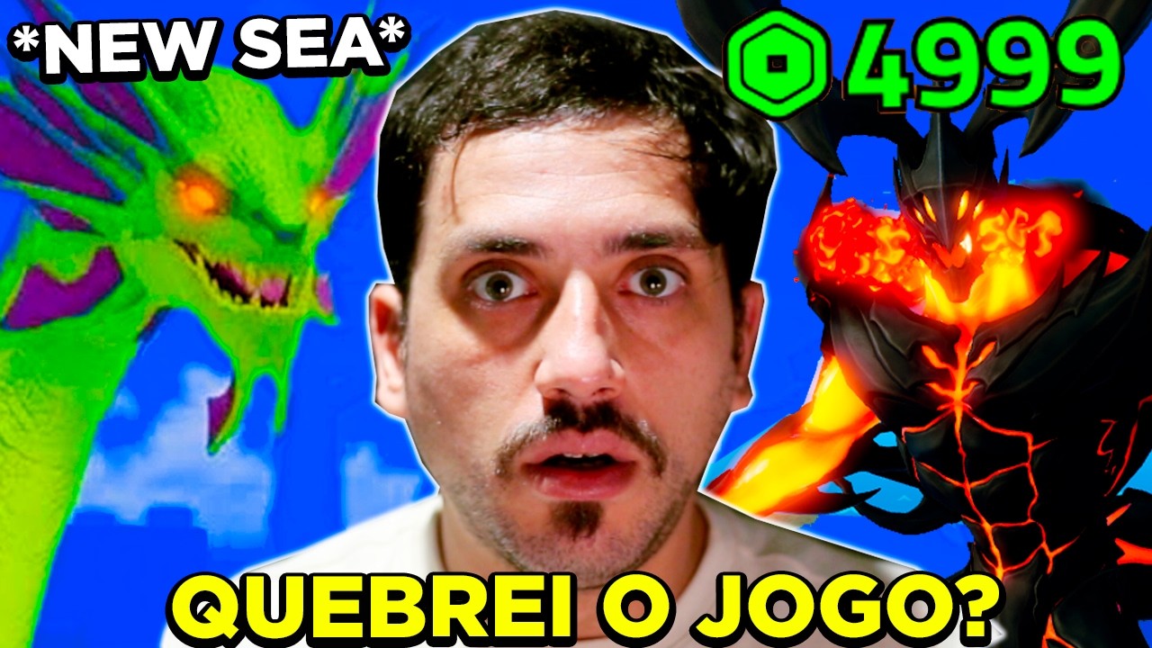 INSANO!! ACHEI o NOVO SEA SERPENT que DROPA a ACRO V3 e COMPREI o BLUNDER MAIS CARO do KING LEGACY!!