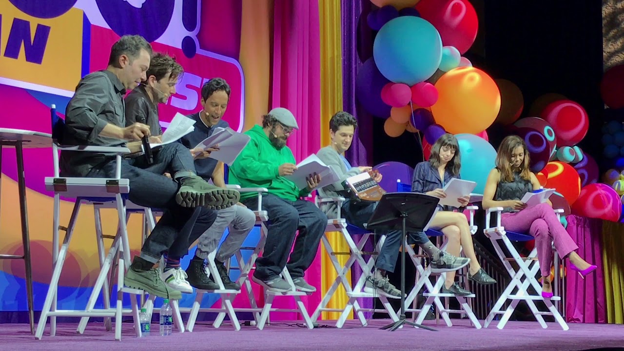Ducktales Live Table Read From Disney Channel GO! Fan Fest at Disney California Adventure