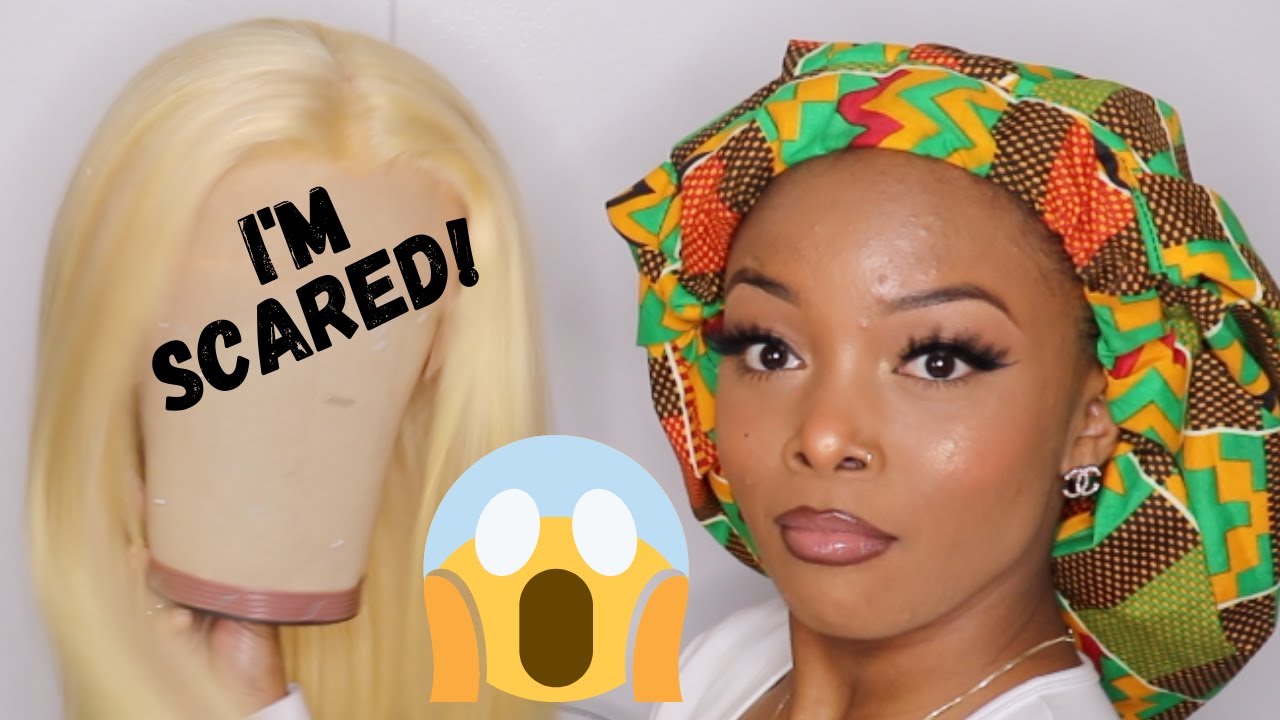I TRIED A 613 WIG FOR THE FIRST TIME!!! | T Part Lace Wig #613 Ft. AliExpress Doores Hair | xMsCarey