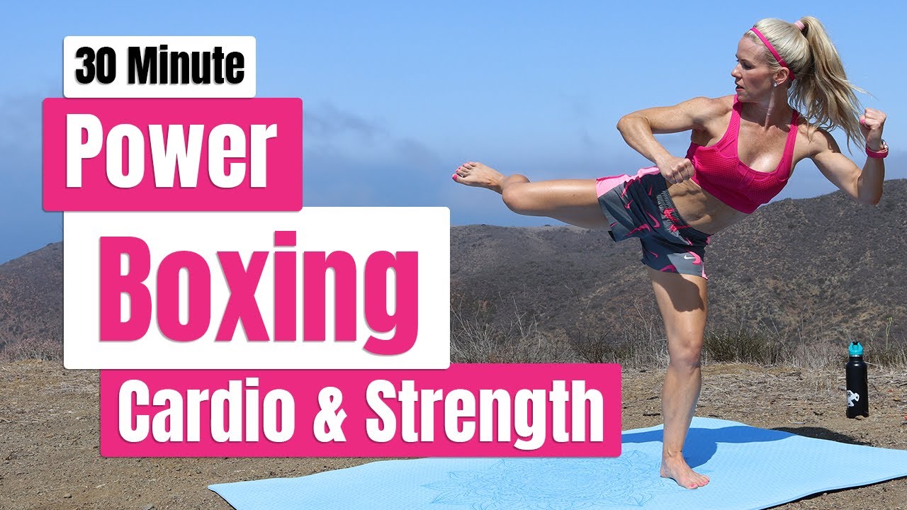 30 Minute Power Boxing Workout | Full Body Cardio and Strength | High Intensity!!