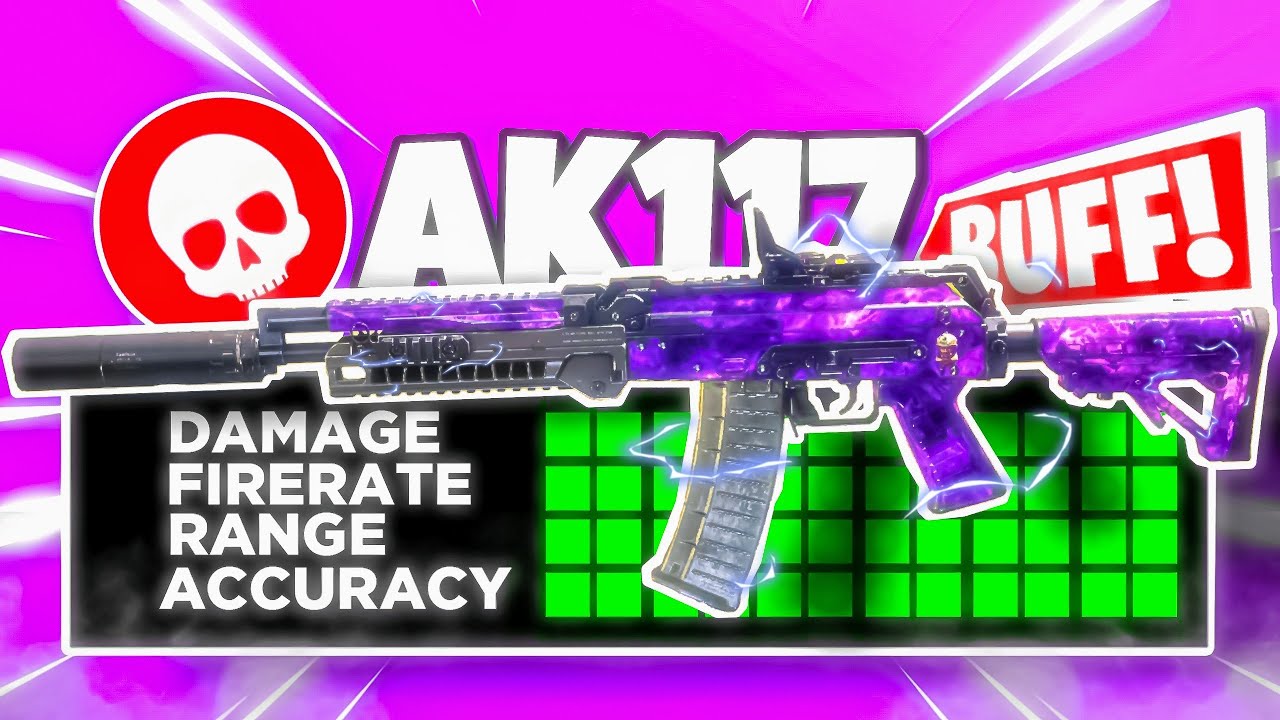 The BEST AK117 Gunsmith in (SEASON 7) No Recoil Fast ADS High Accuracy in COD Mobile... (META)