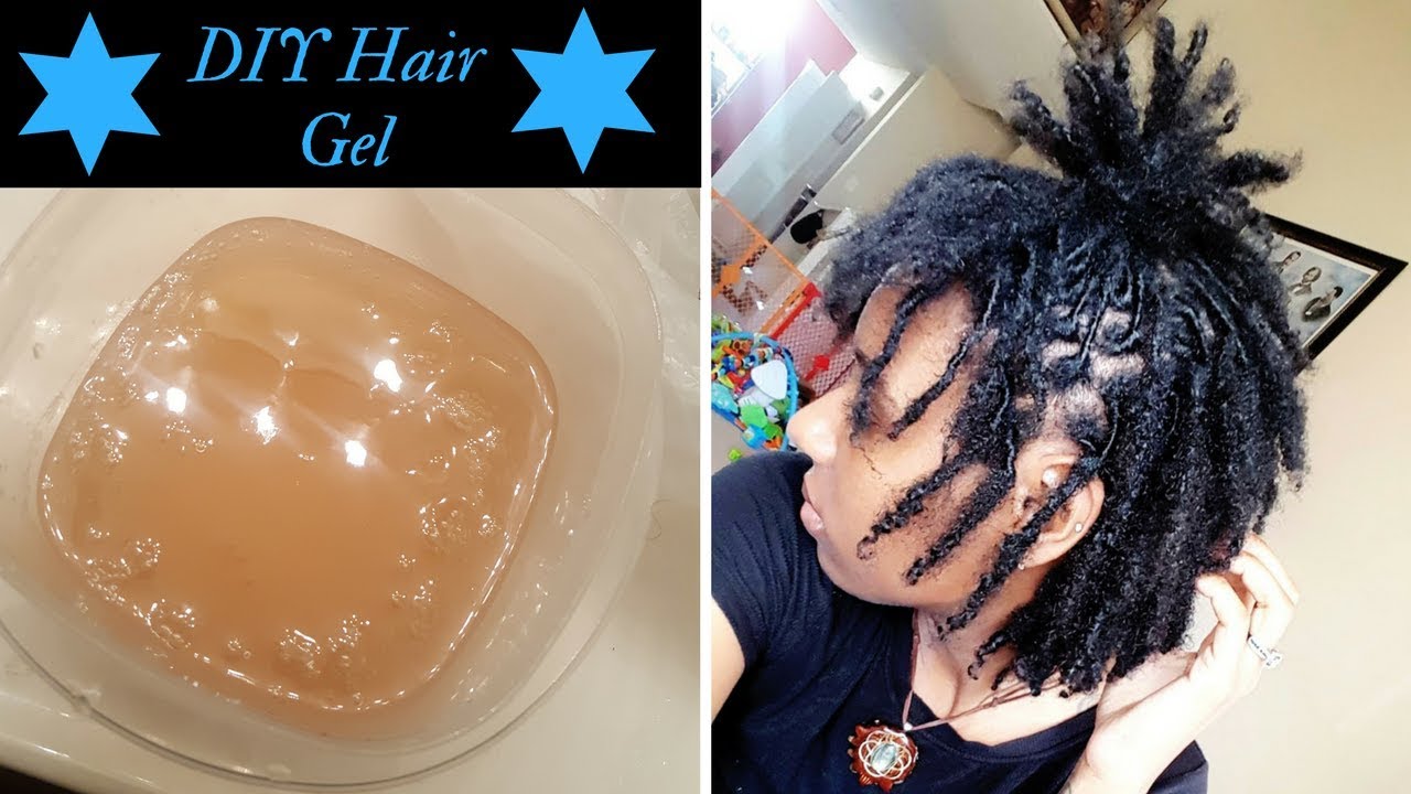 ALL NATURAL DIY FLAX GEL| Perfect For Retwist!