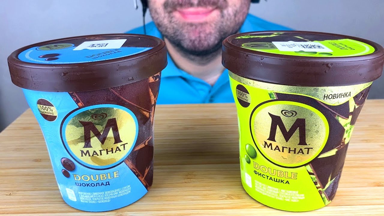 ASMR MAGNUM ICE CREAM PINTS CHOCOLATE MUKBANG (EATING SOUNDS) EATING SHOW