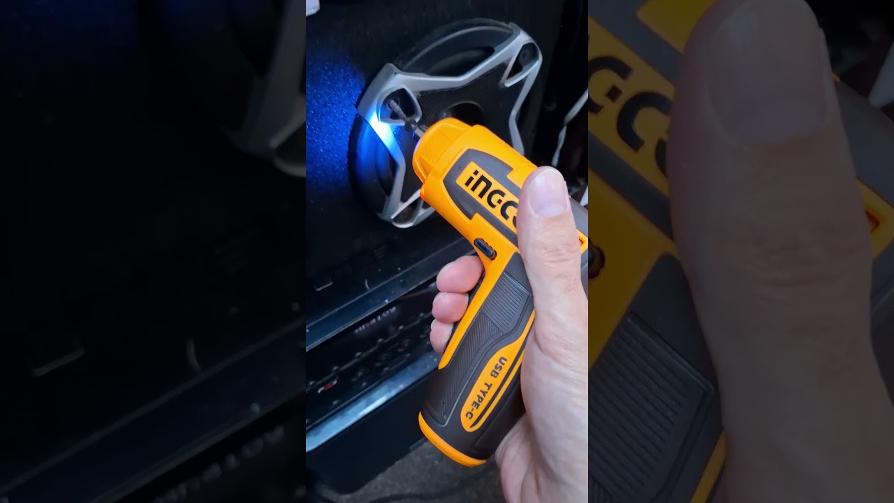 Why is it jumping 😆. Ingco Cordless screwdriver. 