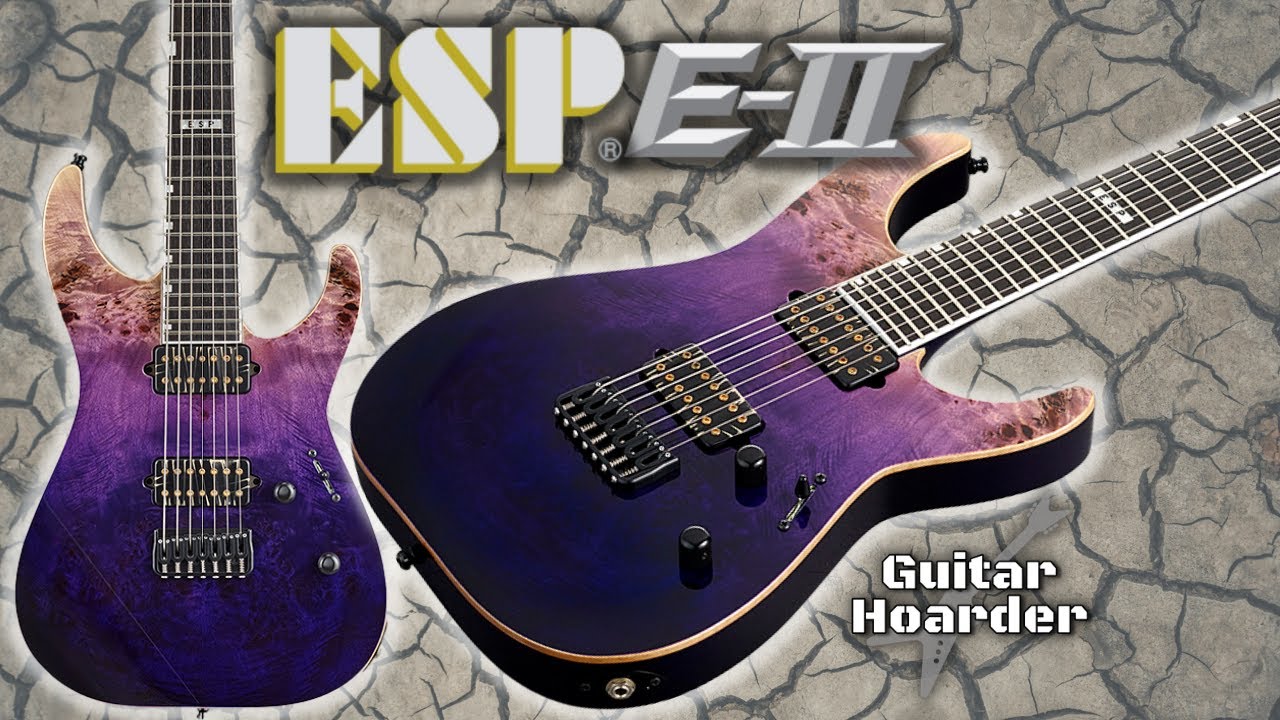 ESP Guitars E-II M-II 7 NT - 7 String w/ Bare Knuckle Warpigs - My Guitar Collection