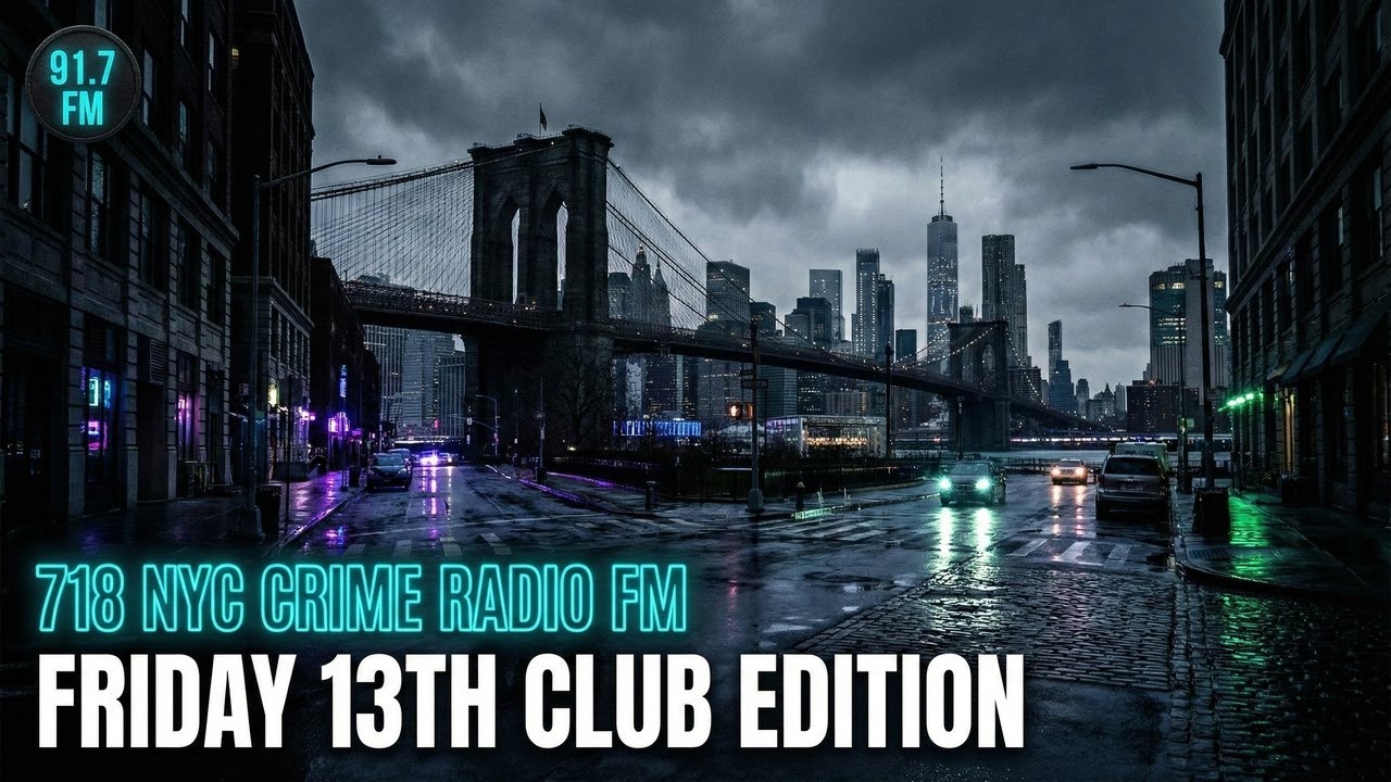 FRIDAY THE 13TH — Dark Beats & Haunted Callers | 718 NYC Pirate Radio FM