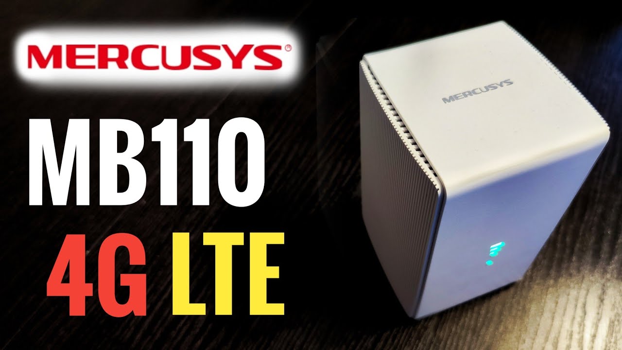 Mercusys MB110 4G 💥 Mobile Router 4G LTE