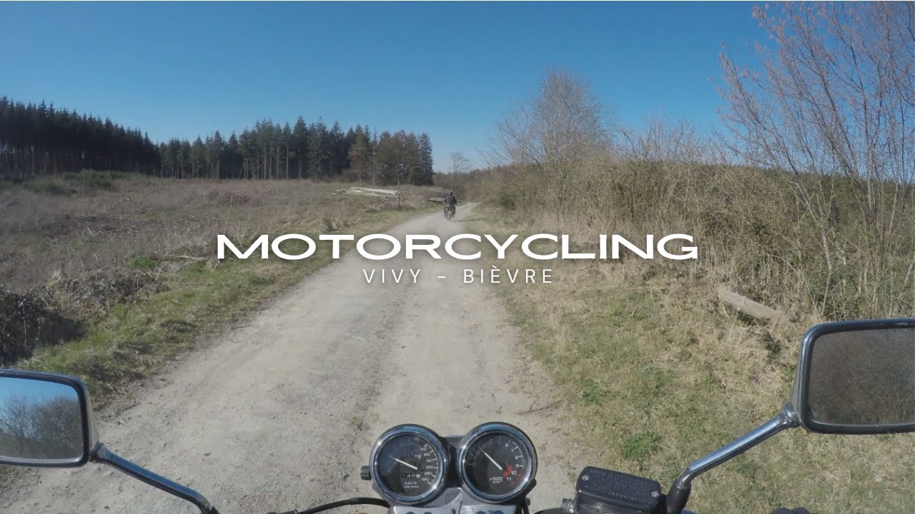 Motorcycle Ride in the Belgian Ardennes! Honda CB750 | Vivy - Bièvre