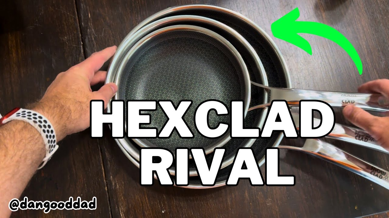 HexClad Rival? Snowclad Pans - A MUCH Cheaper Hybrid Cookware Option! (Unboxing, Assembly, & Review)