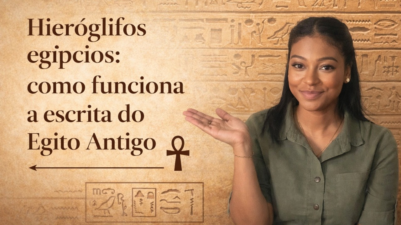 Hieróglifos egípcios: como funciona a escrita do Egito Antigo