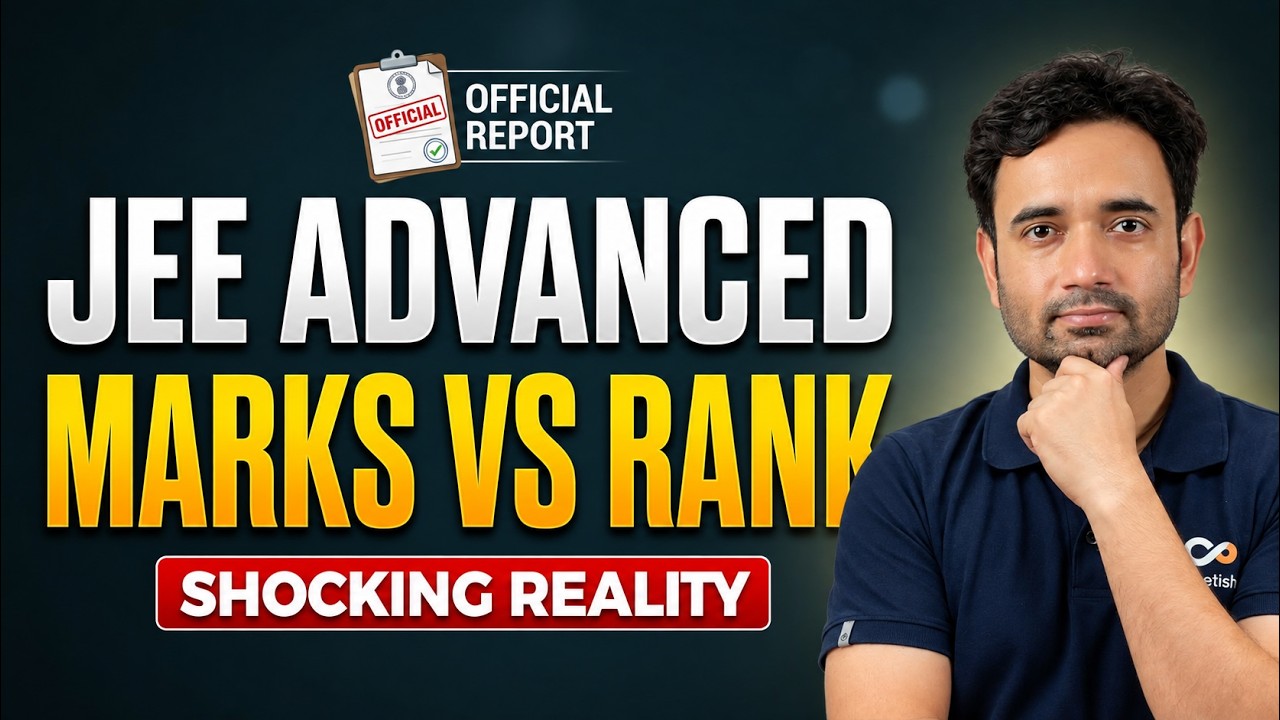 JEE Advanced 2026 Marks vs Rank | How Many Marks Are Enough?