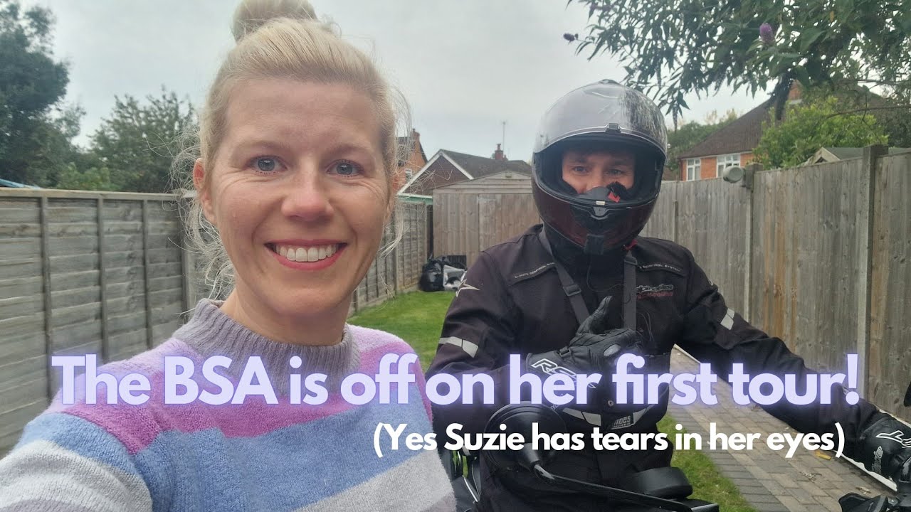 The BSA Goldstar 650 heads south ‖ How I tour on a modern retro motorcycle