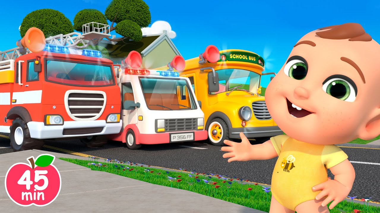 Firetruck Puzzle Song +More Lalafun Nursery Rhymes & Original Kids Songs