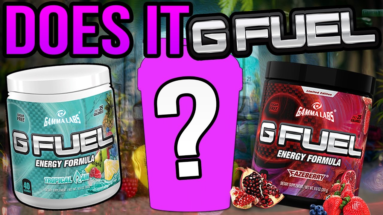 FAZE COMBO! - DOES IT G-FUEL? -TROPICAL RAIN & FAZE BERRY - MIXING G-FUEL!!