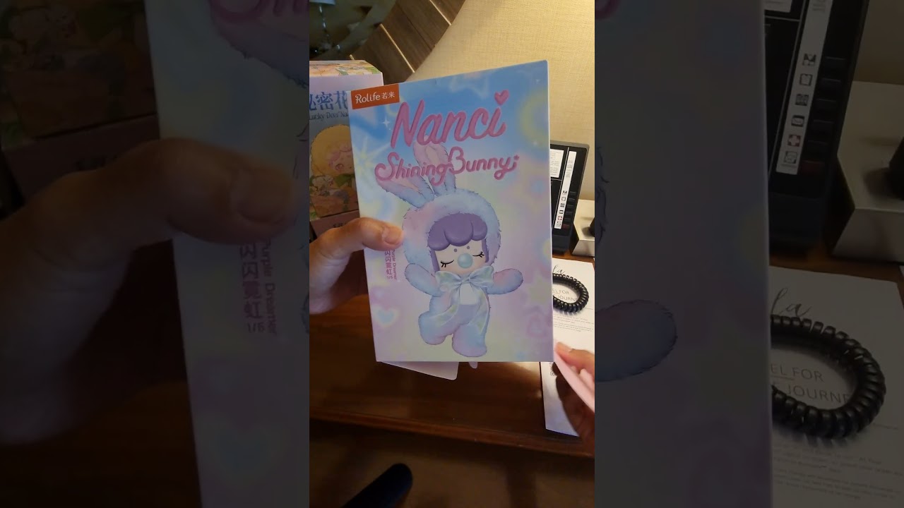unboxing nanci v2 shining bunny #unboxing #unboxingblindbox #blindbox #nanci #rolife